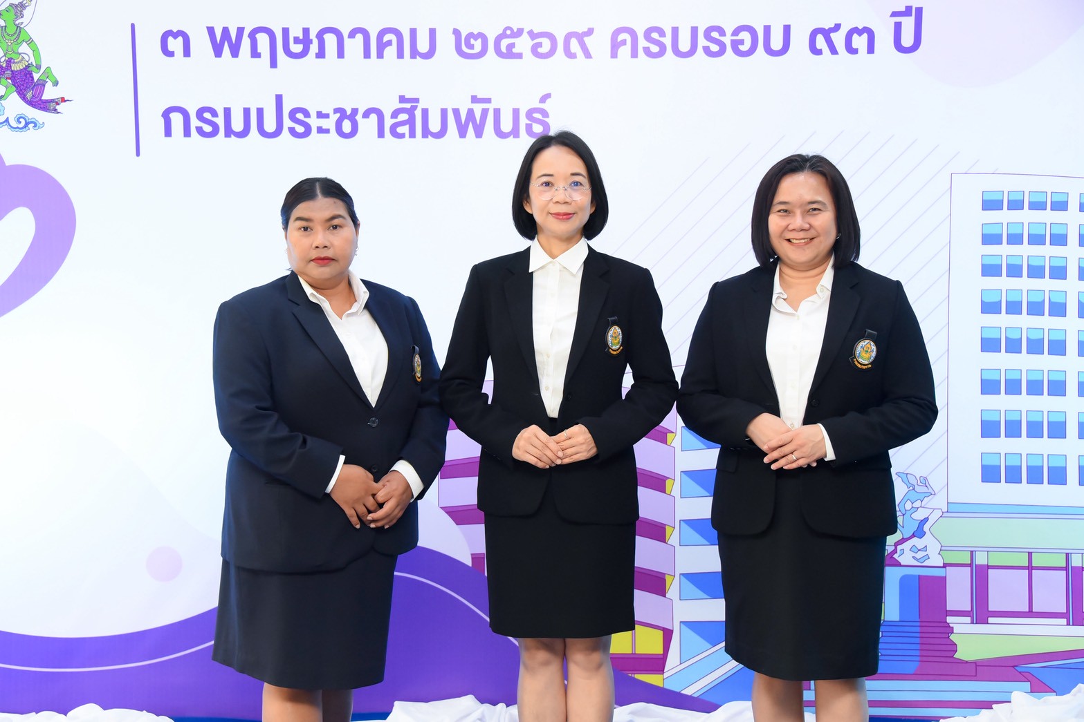 กรมชลประทานร่วมแสดงความยินดีกรมประชาสัมพันธ์ ครบรอบปีที่ 93