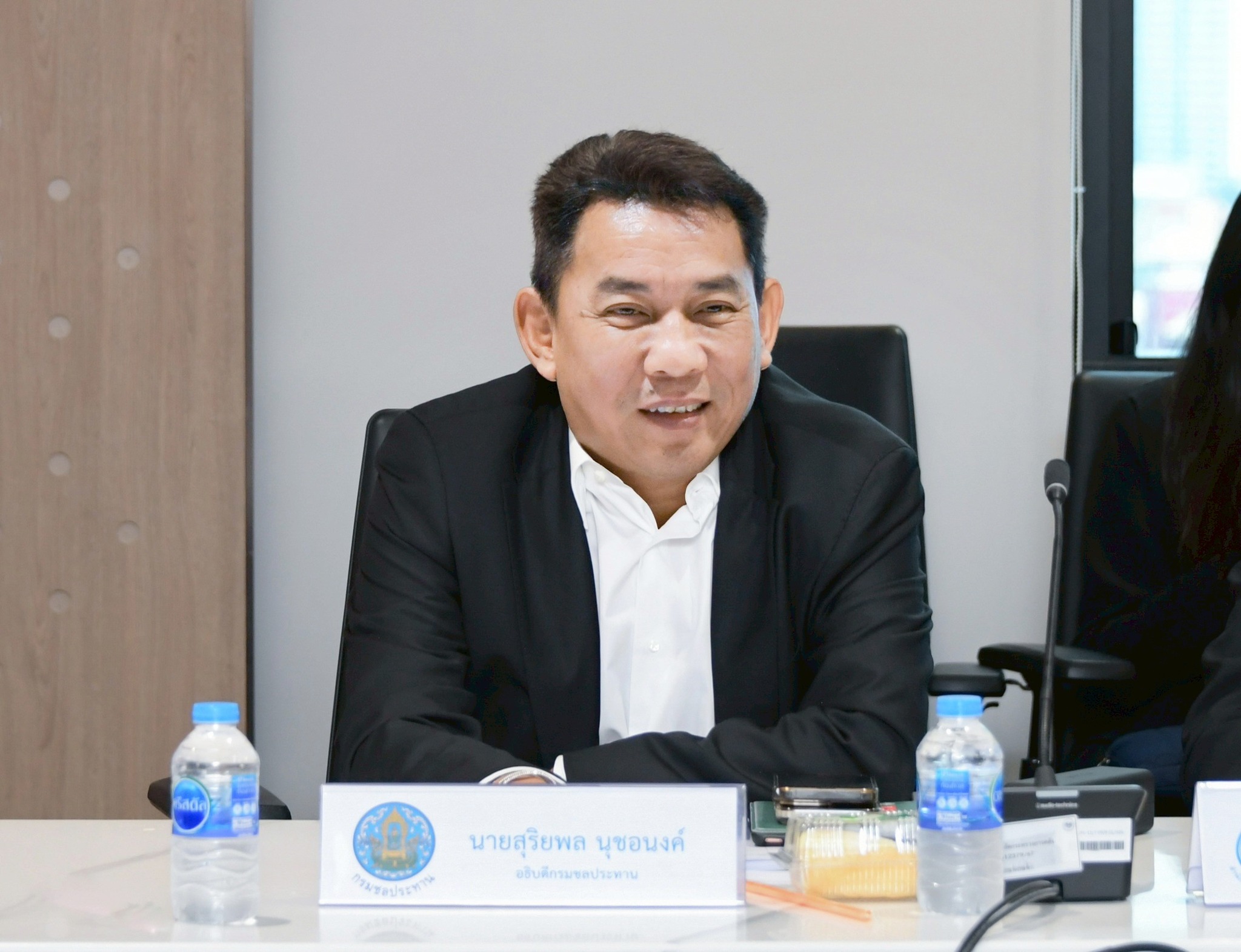 กรมชลประทานติดตามความก้าวหน้าโครงการคลองระบายน้ำหลาก ชัยนาท - ป่าสัก - อ่าวไทย
