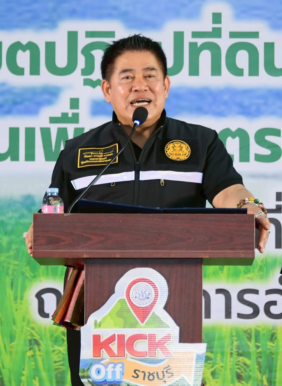 รองนายกฯ ธรรมนัส Kick Off  &quot;โครงการขับเคลื่อนนโยบายการแก้ไขปัญหาผู้ครอบครองในเขตปฏิรูปที่ดินที่ไม่ยินยอมเข้าสู่กระบวนการปฏิรูปที่ดินเพื่อเกษตรกรรม&quot;    ณ จังหวัดราชบุรี