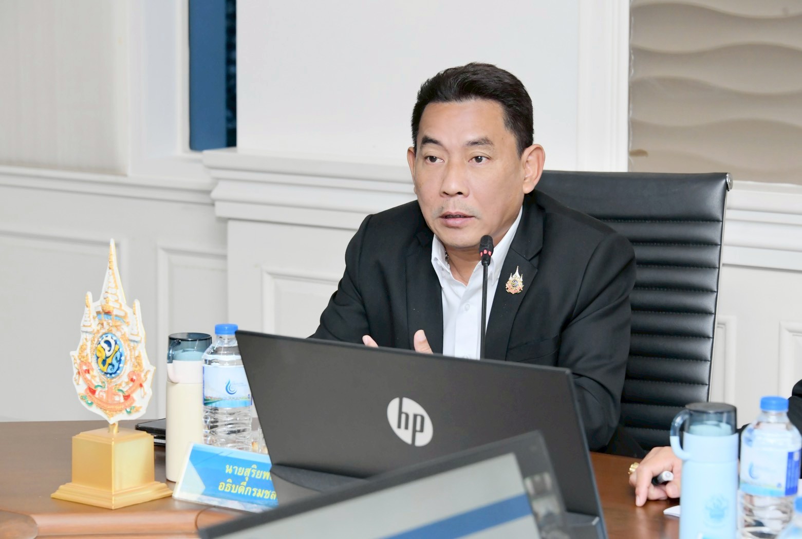 ชป. จับมือ สทนช. เดินหน้าขับเคลื่อนการบริหารจัดการน้ำ 