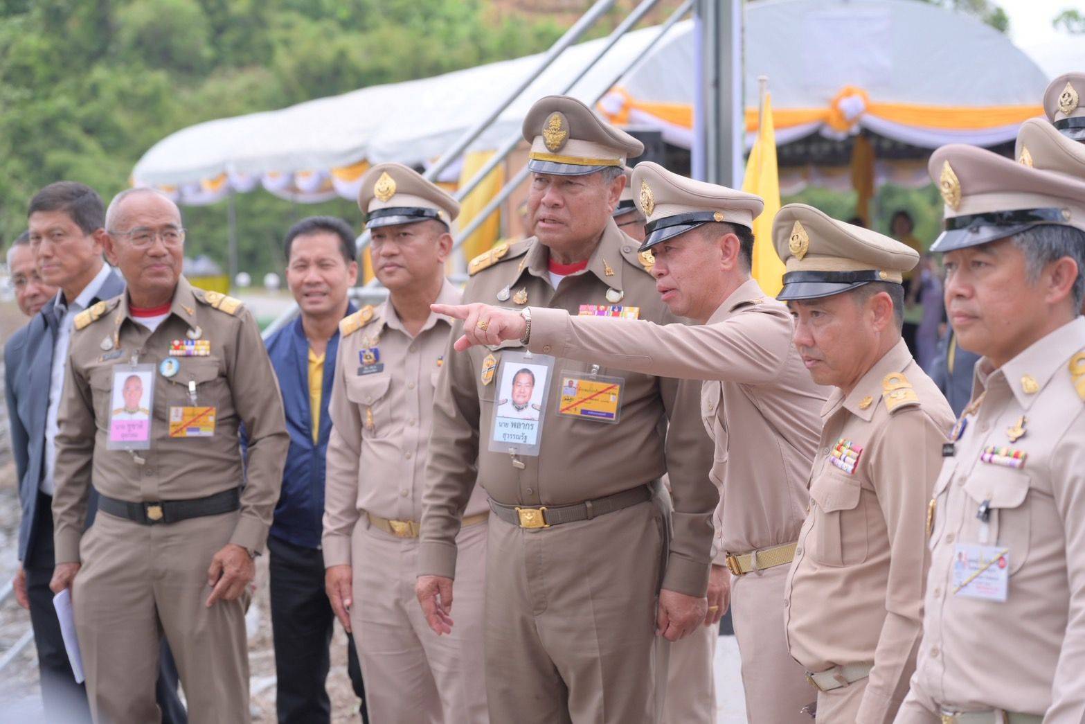 องคมนตรี ติดตามและขับเคลื่อนโครงการอันเนื่องมาจากพระราชดำริ พื้นที่จังหวัดสุโขทัย 