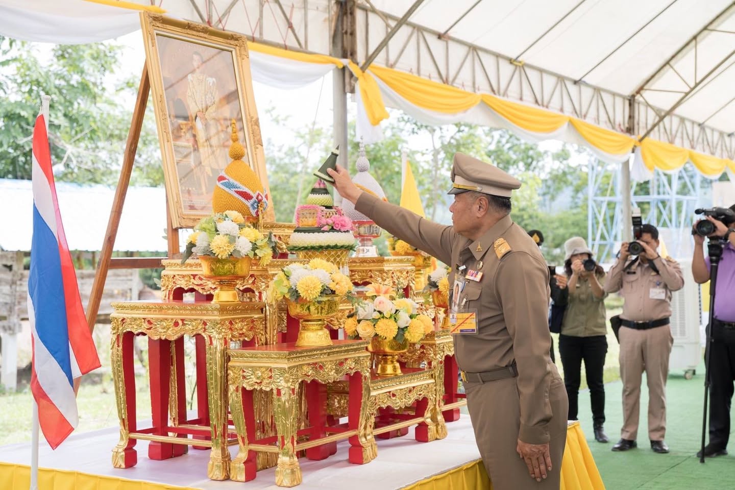 องคมนตรี ติดตามและขับเคลื่อนโครงการอันเนื่องมาจากพระราชดำริ พื้นที่จังหวัดพิษณุโลก