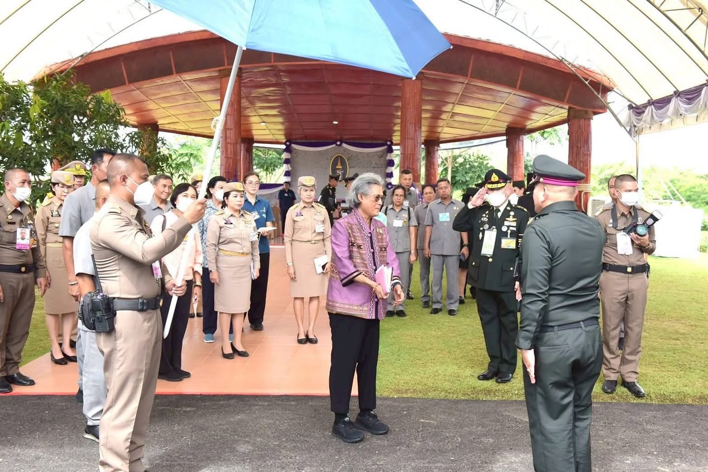 สมเด็จพระกนิษฐาธิราชเจ้า กรมสมเด็จพระเทพรัตนราชสุดา ฯ สยามบรมราชกุมารี เสด็จพระราชดำเนินไปทรงปฏิบัติพระราชกรณียกิจในเขตพื้นที่ จ.ราชบุรี