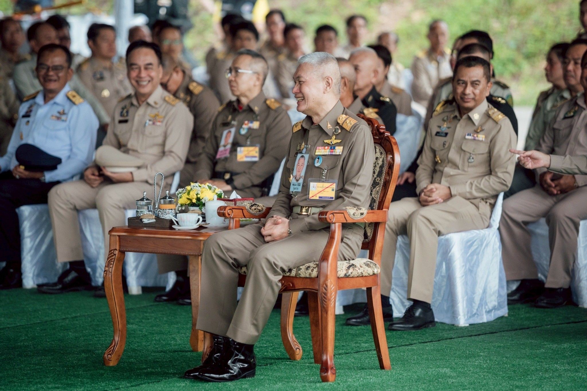 องคมนตรีติดตามและขับเคลื่อนโครงการอันเนื่องมาจากพระราชดำริ พื้นที่จังหวัดอุดรธานี