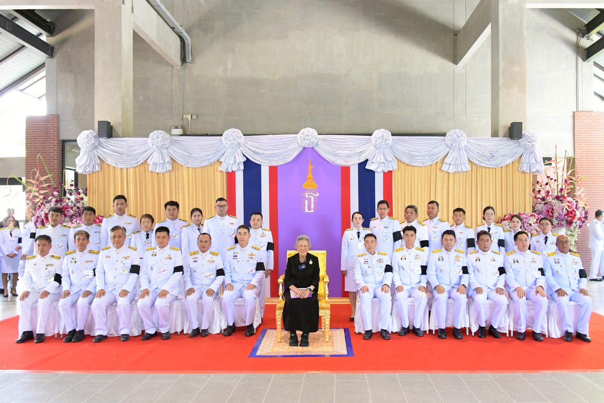 สมเด็จพระกนิษฐาธิราชเจ้า กรมสมเด็จพระเทพรัตนราชสุดา ฯ สยามบรมราชกุมารี เสด็จพระราชดำเนินไปทรงปฏิบัติพระราชกรณียกิจในพื้นที่ จ.กาญจนบุรี